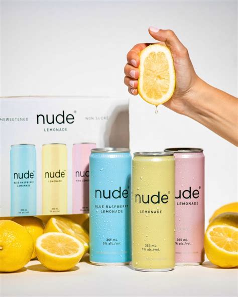 Nude Just Dropped A Vodka Soda Lemonade Mixer Pack For Spring Food Drink