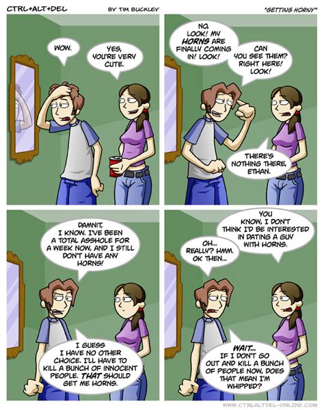Getting Horny Ctrl Alt Del Comic Ctrl Alt Del
