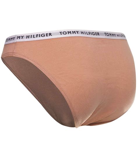 Tommy Hilfiger Bikini Damskie P Majtki Czarne Br Zowe R Owe Uw Uw R