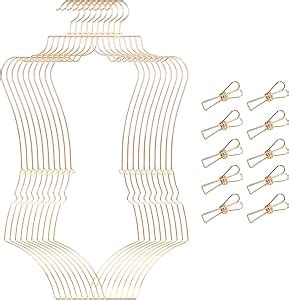Amazon Stylish Body Shape Bikini Hanger Wire Display Set Of Ten