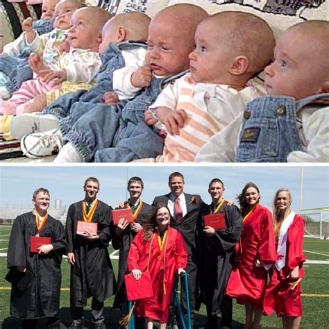 meet   surviving septuplets  boys   girls  turn