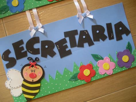 Placa Para Porta De Secretaria De Escola - 10