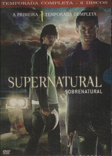 Sebo Do Messias DVD Supernatural A Primeira Temporada Completa 6