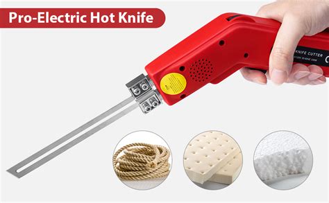 Toemics Toemics Electric Hot Knife Foam Cutter W Styrofoam Cutting Tool Adjustable
