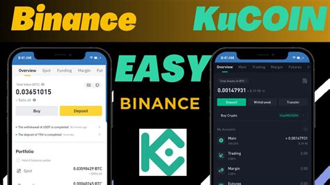 How To Transfer Crypto From Binance To Kucoin Tutorials Youtube