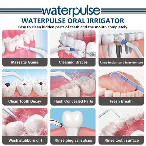 Waterpulse V700 Power 1000ml Dental Water Flosser