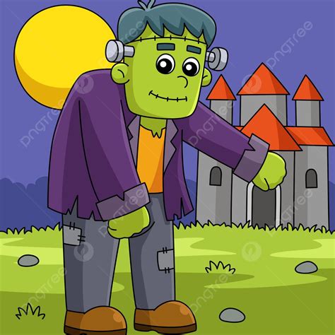 Desenhos Frankenstein - Desenho De Cara De Frankenstein Para Colorir Desenhos Animados