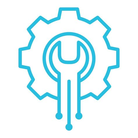 Gear Tech Tools Kit Logo Vector Icon Illustration Design 5540826 Vector