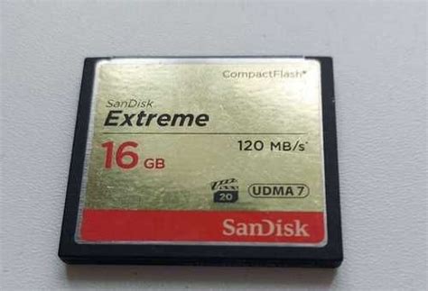Compact Flash карта памяти 16 гб SanDisk Extreme | Festima.Ru ...