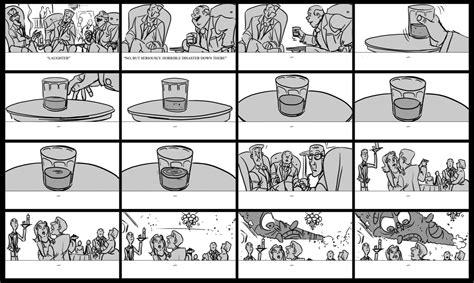 Monsters vs. Aliens storyboard sequence by... - Blooming Concepts