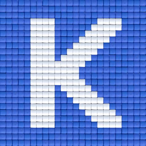 X Letter K | Pixel Party