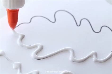 Leaf Salt Painting With Free Printable The Best Ideas For Kids