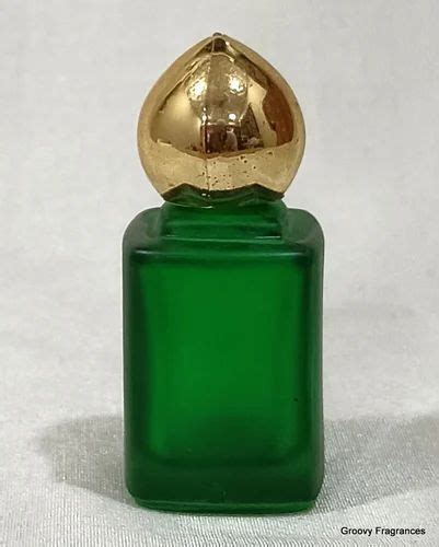 Groovy Fragrances Exclusive Designer Fancy Square Empty Attar Bottle