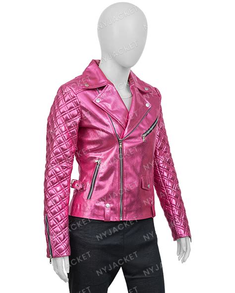 Sex Life 2021 Billie Connelly Real Leather Jacket Sarah Shahi Jacket