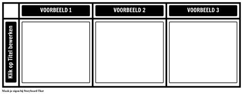 3 Voorbeelden Grafiek Storyboard Par Nl Examples