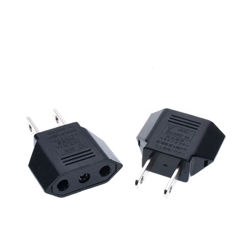 Plug Adapter Eu To Us Adaptor Converter Ac Power Plug Connector P