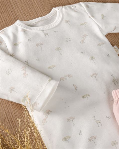 Kit Conjunto Body E Pijama Longo Em Suedine Antiviral Anjos Baby Rosa Nude Loja Da Crian A