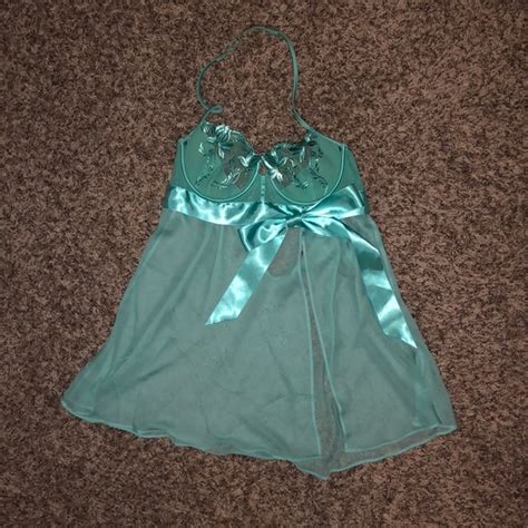 Victoria S Secret Intimates Sleepwear Vintage Victorias Secret Lacesheer Sexy Lingerie