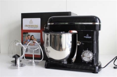 Кухонный комбайн Crownberg CB-3405 планетарный миксер, тестомес с чашей ...