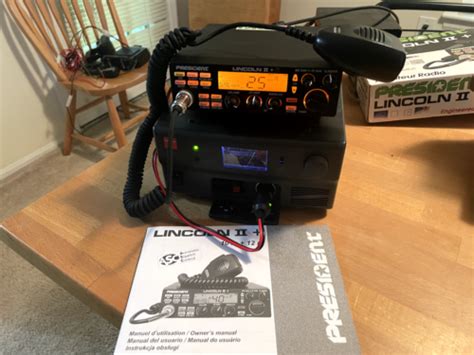 President Lincoln 2 Ii Plus 10 12 Meter Only Amateur Radio Am Fm Ssb Cw Ebay