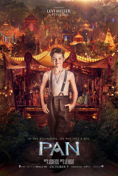 pan character posters feature hugh jackman  levi miller collider