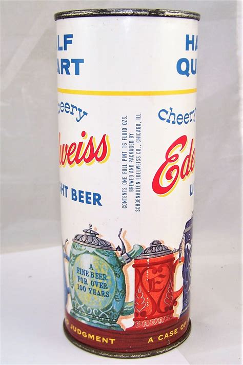 lot detail edelweiss cherry berry  ounce flat top beer