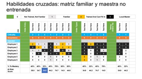 Las Mejores Plantillas De Matriz De Capacitaci N Para Brindar Un