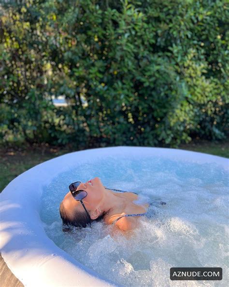 Mica Viciconte Sexy Stunning Bikini Photos In The Jacuzzi For Instagram