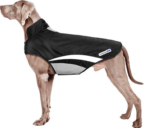 Bwiv Hundemantel Wasserdicht Winter Mit Leine Loch Hundejacke Bauch