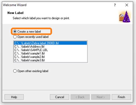 Make a Zebra label ZebraDesigner 2
