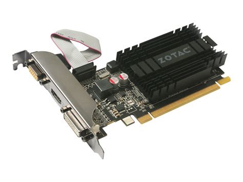 ZOTAC GeForce GT 710 - Graphics card - GF GT 710 - 2 GB DDR3 - PCIe 2.0 ...