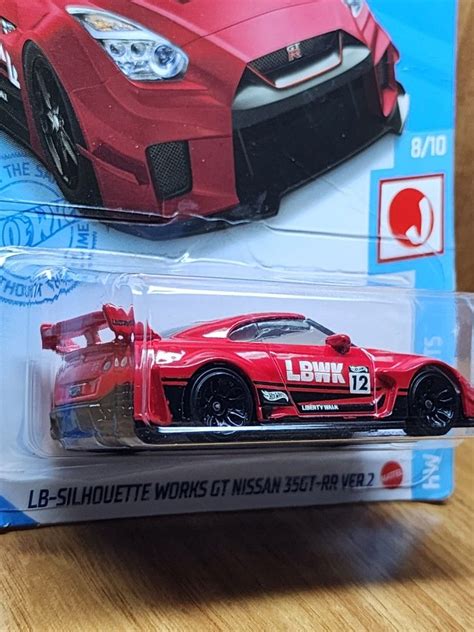 Hot Wheels Nissan GTR R35 Liberty Walk LB Works 1 64 Not Mini Gt Inno64 Tarmac Works Tomica
