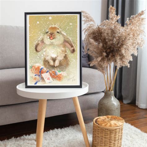 Кролик и снежок | Марк Штемпель — онлайн магазин открыток