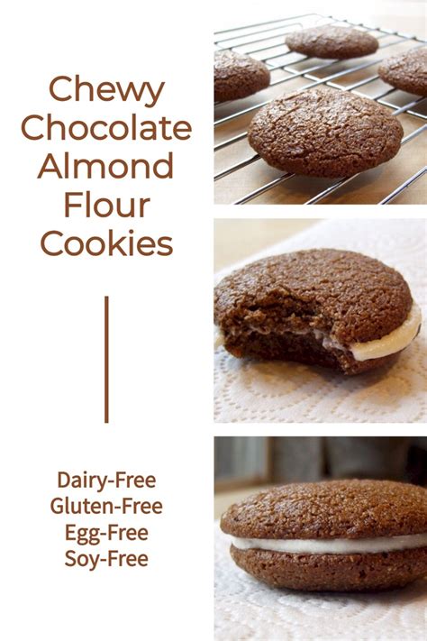 Chewy Chocolate Almond Flour Cookies Recipe (Gluten-Free)