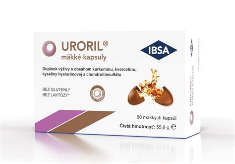 Uroril mäkké kapsuly - IBSA Slovakia