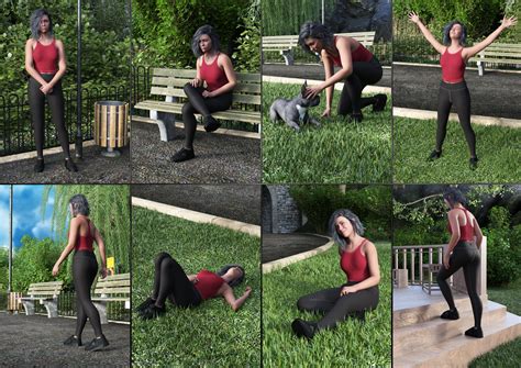 JW Everyday Mix Poses for Genesis 9 | Daz 3D