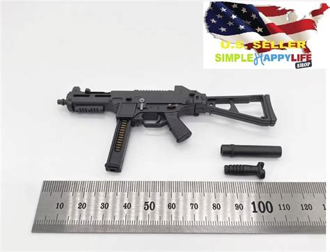Army Submachine Gun Model Ump For Hot Toys Figure Phicen Worldbox Usa Ebay