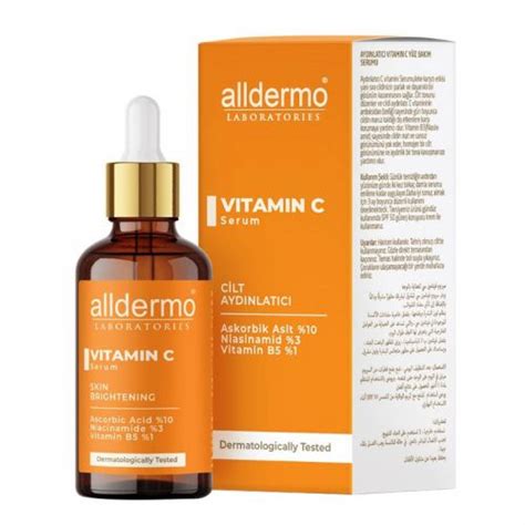 Alldermo Vitamin C Aydınlatıcı Serum 30 ml - Yerli Tüket