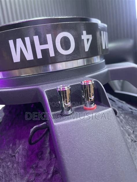 Titanic Tc B Inches Naked Speaker Magnet Watts In Ojo Audio Music Equipment Divine