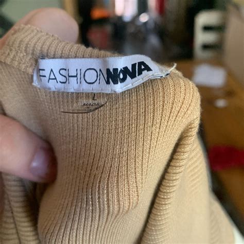 Fashionnova Body Nude Dress Size Large Worn Once Depop