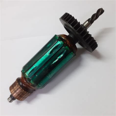 Ротор (Якорь) (L-153 мм, D-35 мм, 4 зуба, наклон влево) для дрели ...