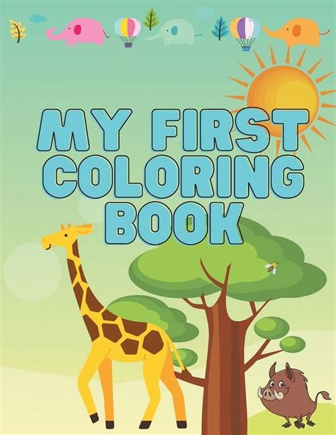 coloring book animals reptiles birds easy large simple
