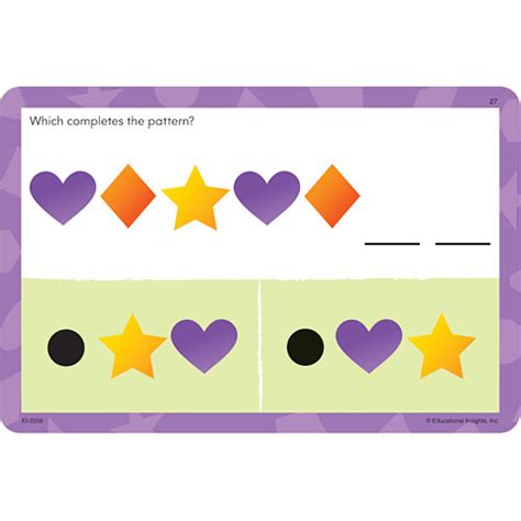 Hot Dots Jr Cards Patterns Sequenci Toys Learn