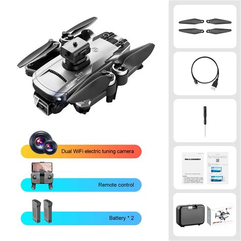 S99 Max RC Drone 2 Batteries Grey