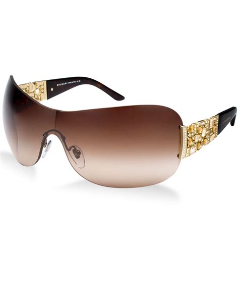 BVLGARI Sunglasses, Bv6071B in Gold/Brown (Metallic) - Lyst