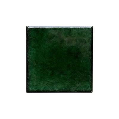 Emerald Crackled Ceramic Tile X X Green Ceramic