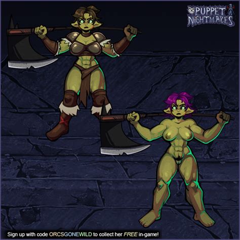 Wild Orc Standard Game Sprites By Phoenixignis Hentai Foundry