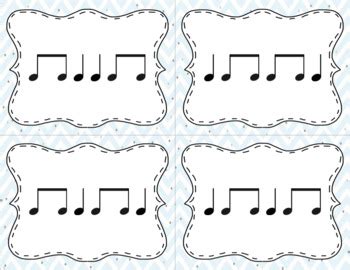 Quarter Eighth Note Flash Cards By Ms Scott Music Tpt