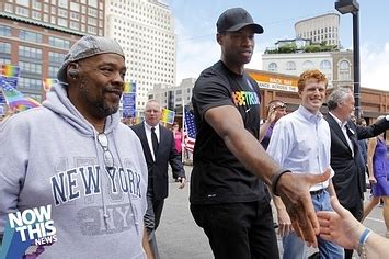 Openly Gay Nba Player Marches In His First Pride Parade