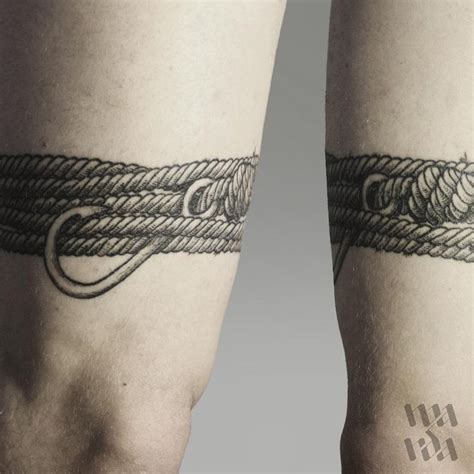 The 25 Best Rope Tattoo Ideas On Pinterest Traditional Tattoo Rope Knot Tattoo And